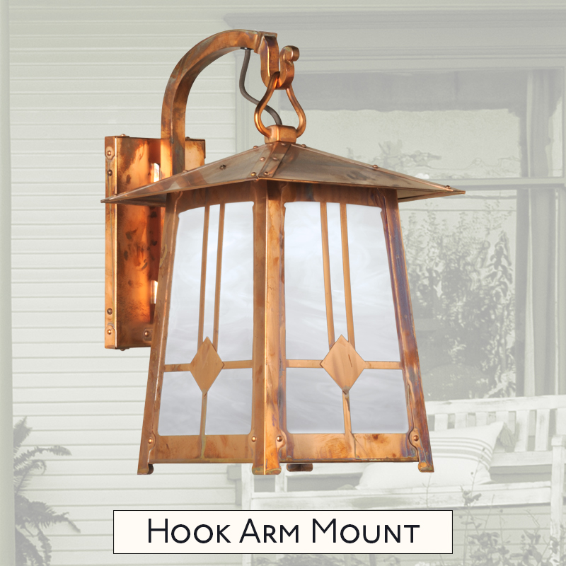 hook arm mount